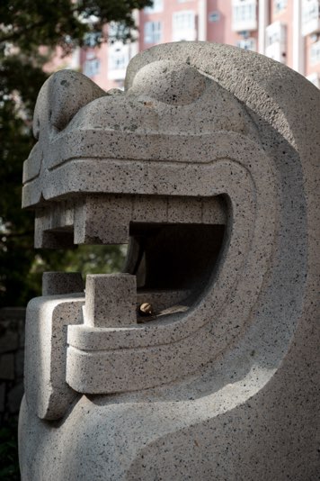 Rodolfo Nolli Art Deco Lion at High West, HKU